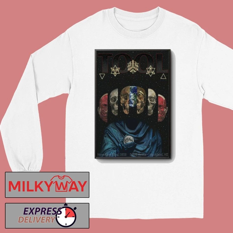 Tool Nov 22 2025 Spark Arena Auckland New Zealand Poster shirt