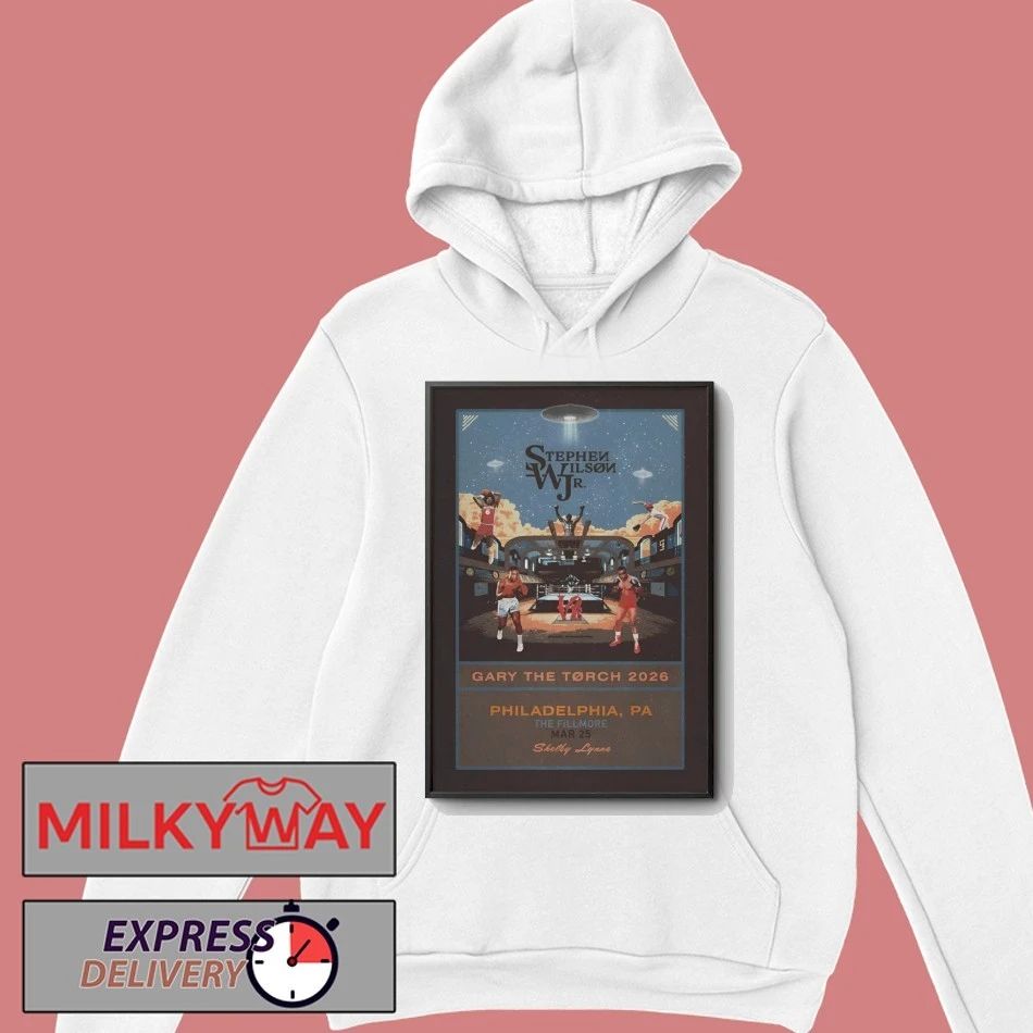 Stephen Wilson JR. 3 25 2026 Philadelphia PA Poster shirt