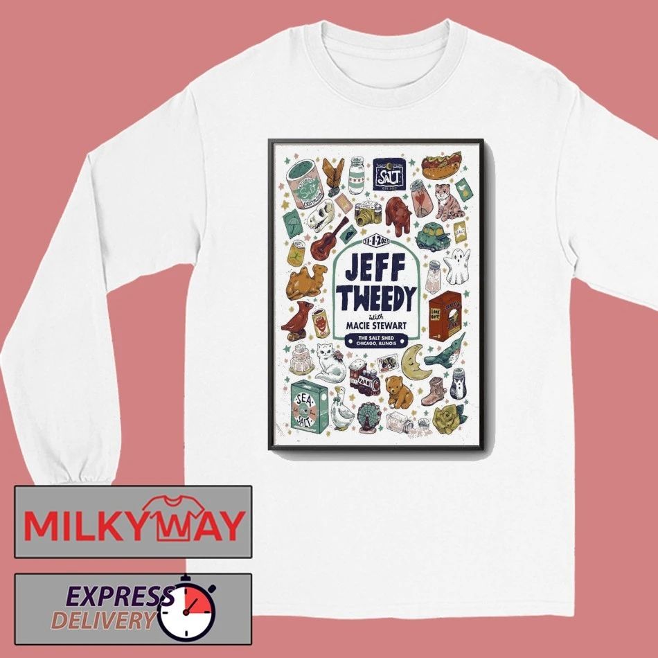 Jeff Tweedy The Salt Shed in Chicago IL Nov 1 2025 Poster shirt