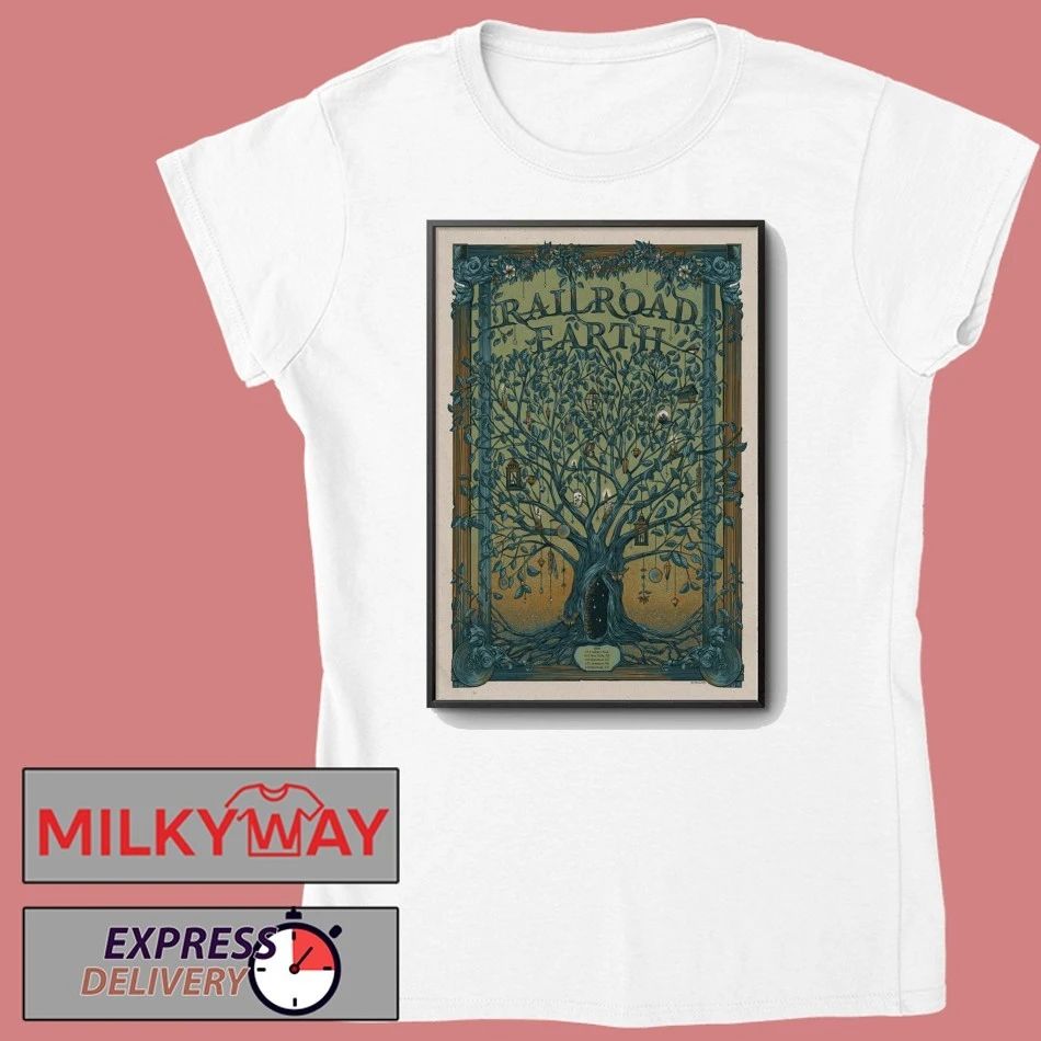 Railroad Earth Jan 16 2026 Poster Hartford, CT shirt