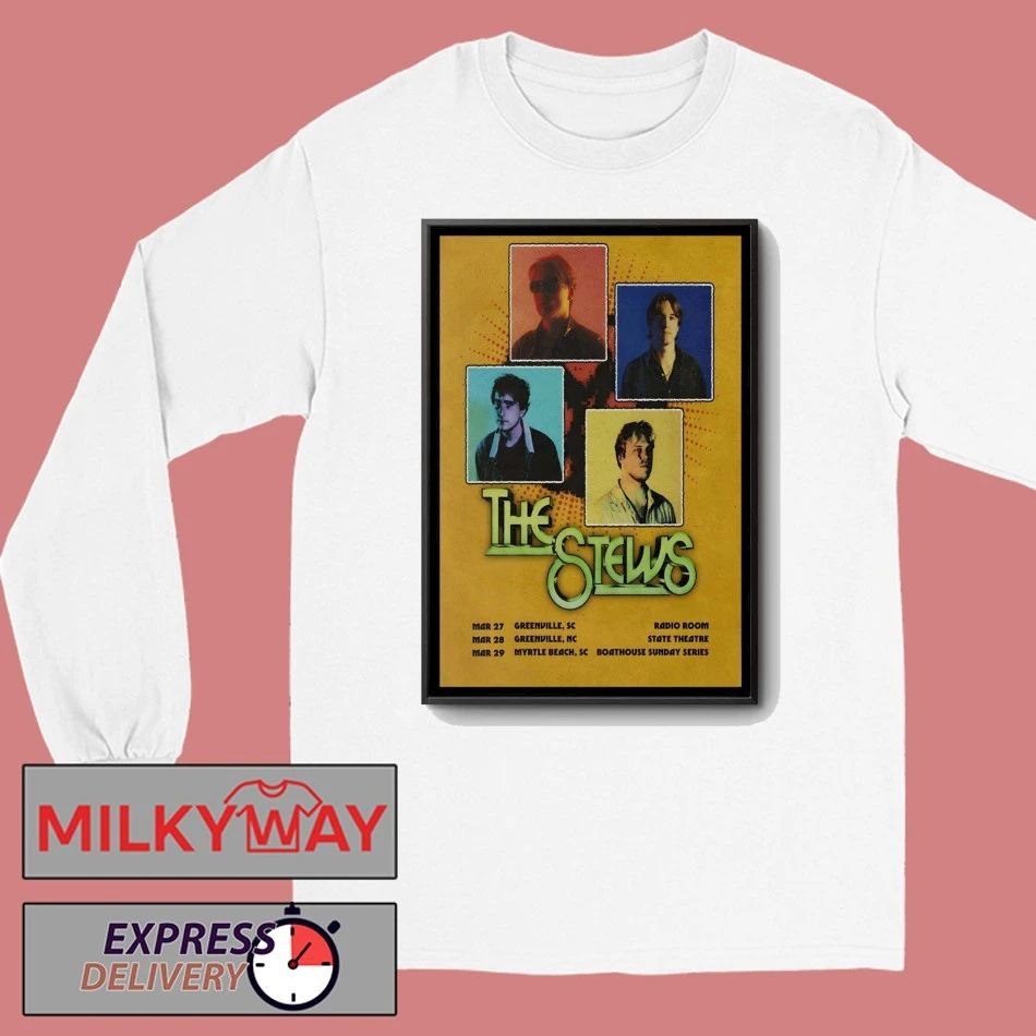 The Stews Mar 27 2026 Greenville SC Poster shirt