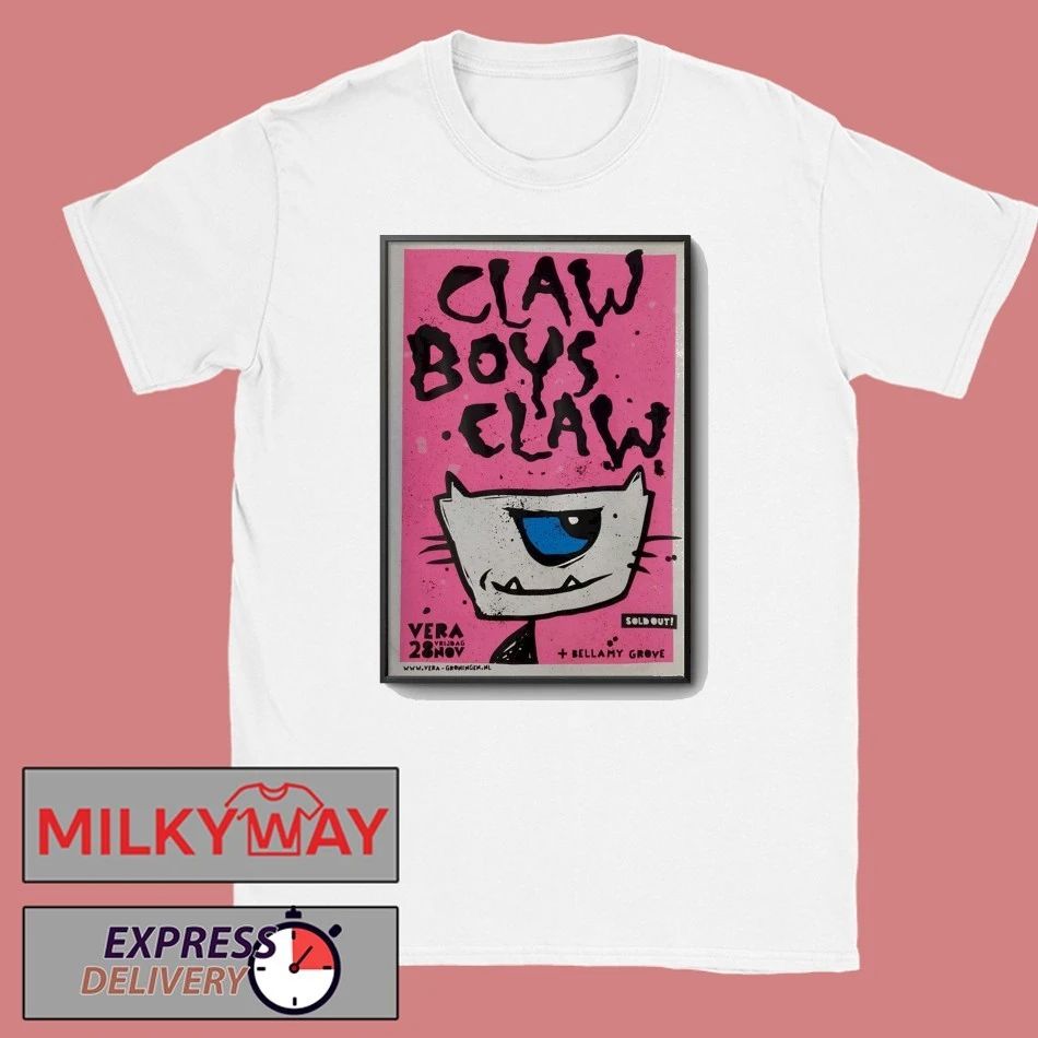 Claw Boys Claw Groningen NL, November 28 2025 Poster shirt