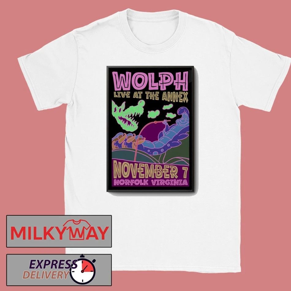 WOLPH Nov 7 2025 At The Annex In Norfolk VA Poster shirt
