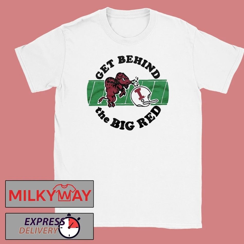 Indiana University Get Behind The Big Red Shirt