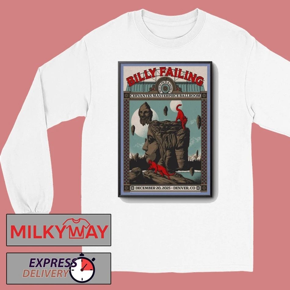 Dec 20, 2025 Billy Failing Poster Denver shirt