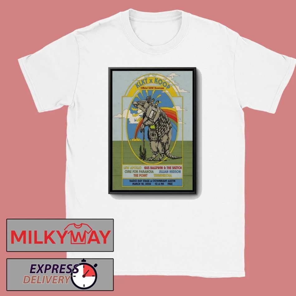 KLKT x KOOP Austin TX On Mar 18 2026 Tour Poster shirt
