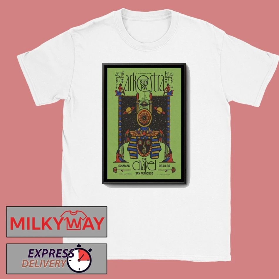 The Sun Ra Arkestra 2026 Tour Poster shirt