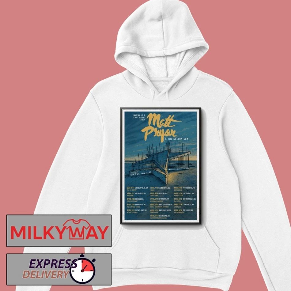 Matt Pryor Tour Midwest And East Coast 2026 Poster shirt