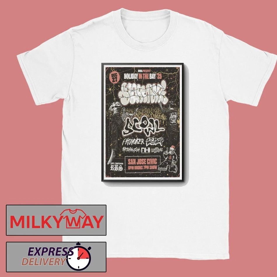 Sunami Dec 27 2025 San Jose Civic In San Jose CA Poster shirt