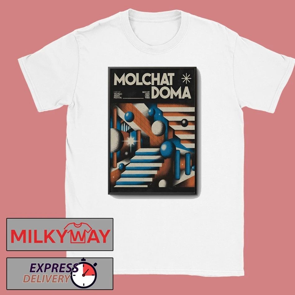 Molchat Doma Veltrac Music Festival Lima Peru Nov 9 2025 Poster shirt