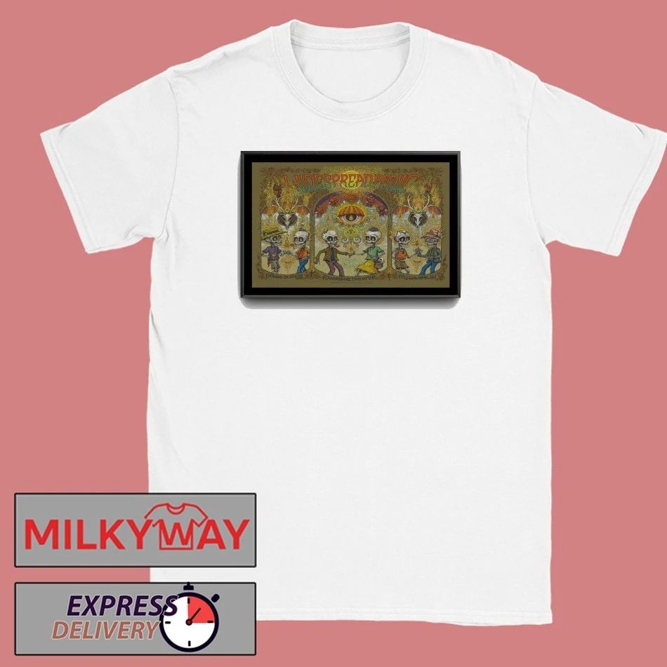 Widespread Panic Oct 24-25-26, 2025 Milwaukee, Wisconsin at The Riverside Theatre Poster shirt