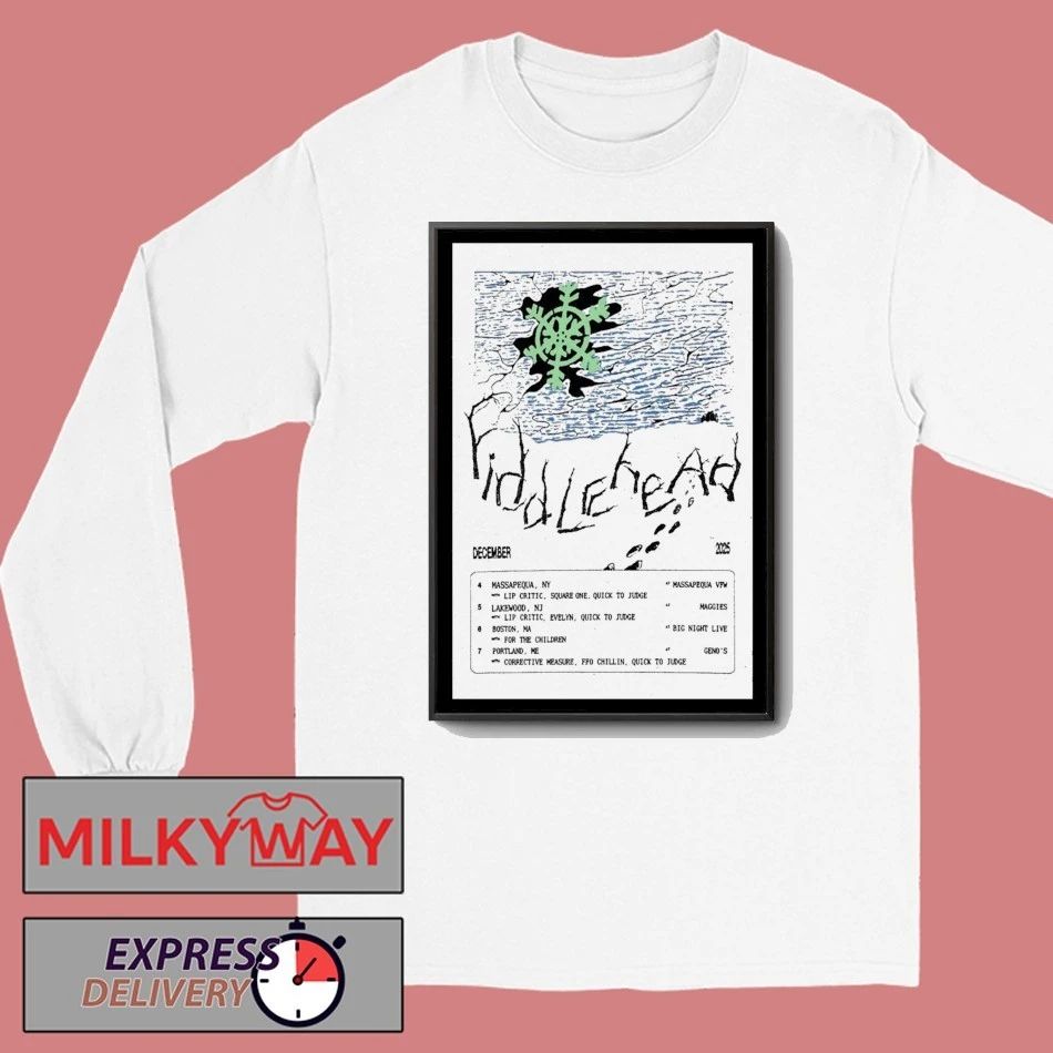 Fiddlehead December 2025 Tour Poster shirt