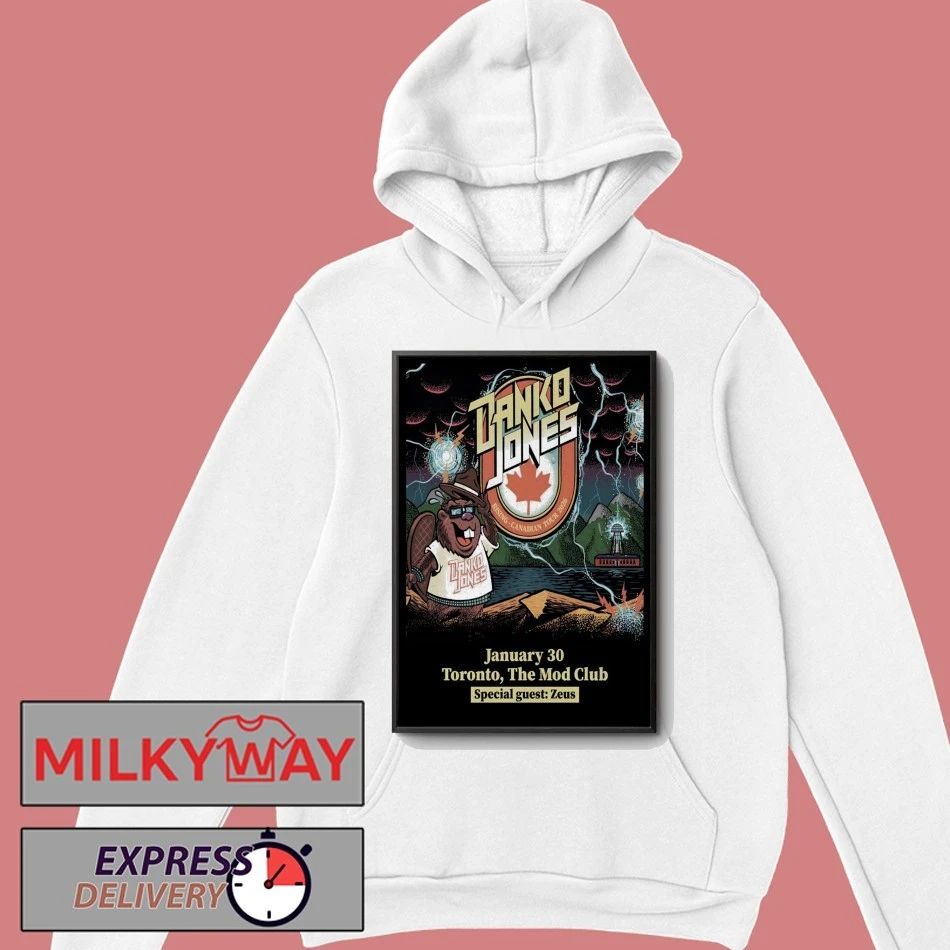 Danko Jones Jan 30 2026 The Mod Club In Toronto ON Poster shirt