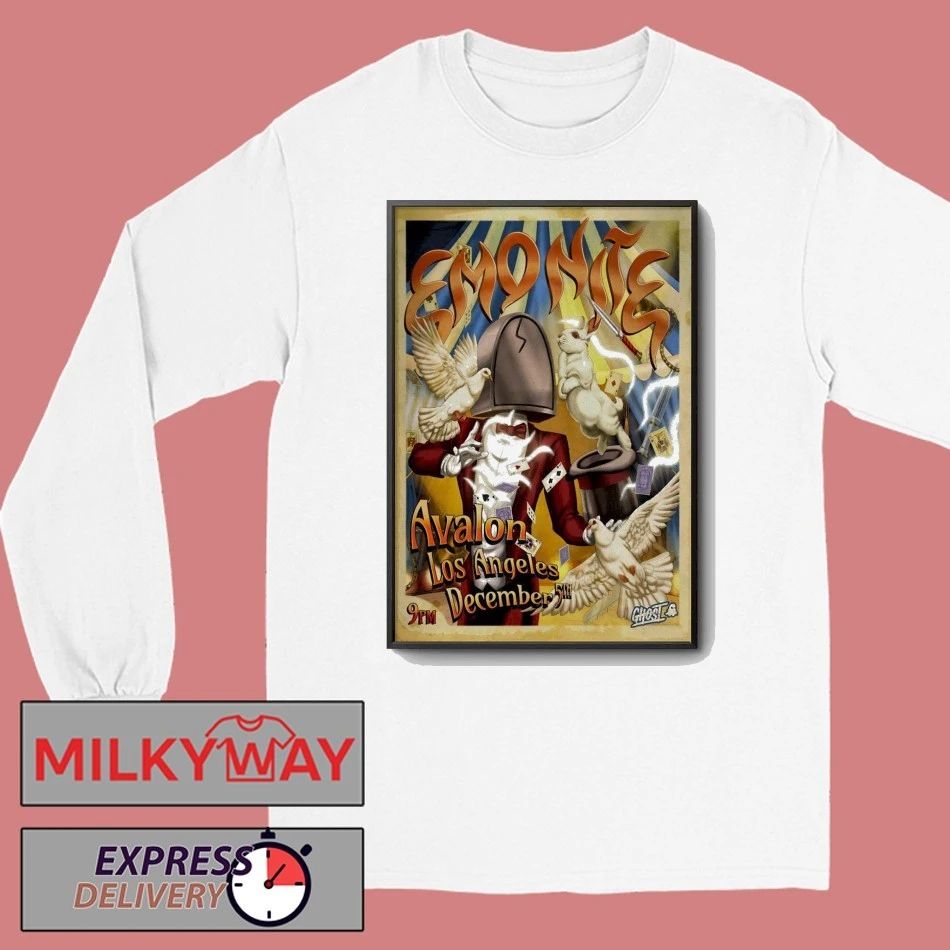 Emo Nite Avalom Hollywood Los Angeles CA Dec 5 2025 Poster shirt