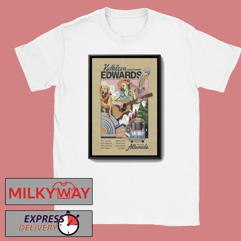 Poster Kathleen Edwards Western 2026 Canada Tour shirt