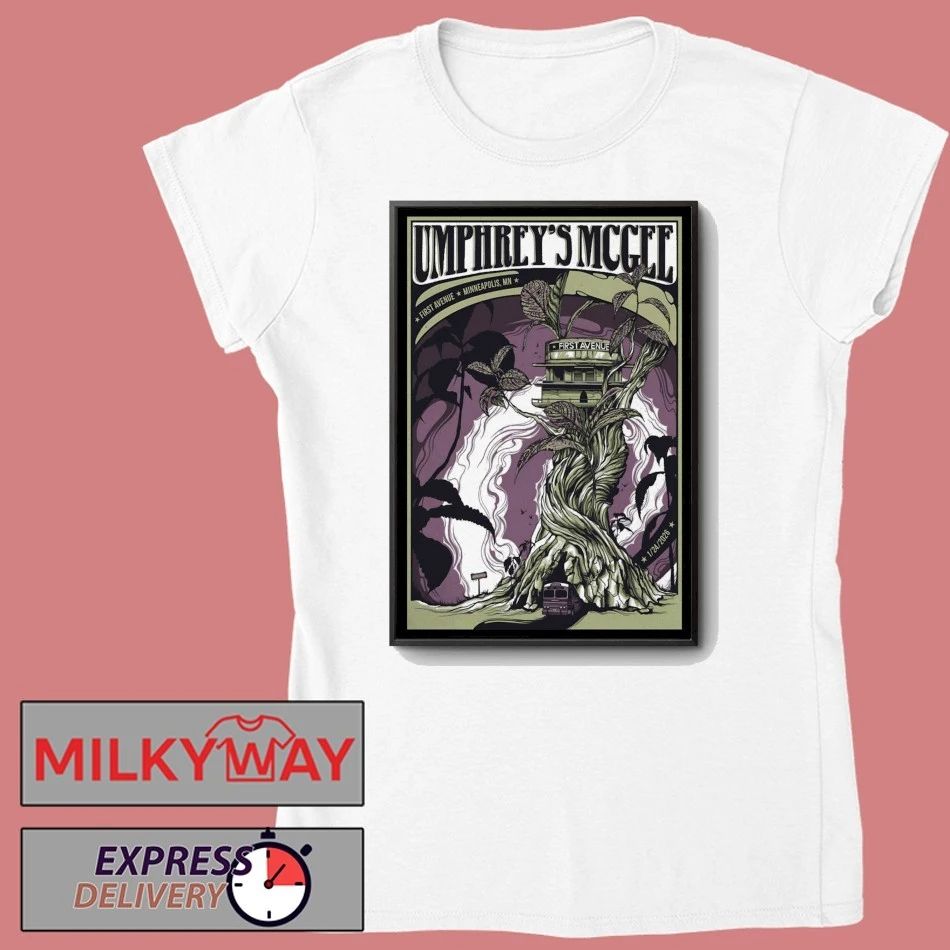 Umphrey’s McGee Jan 24 2026 In Minneapolis MN Poster shirt