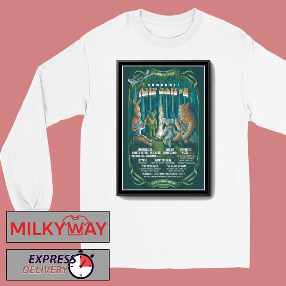 Suwannee Amp Jams Spirit Of The Suwannee Music Park, FL Poster shirt