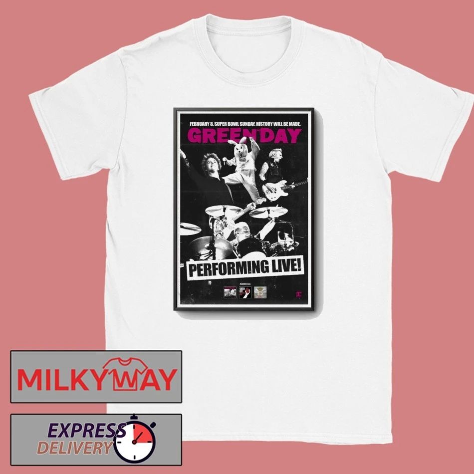 Poster Green Day At Levi’s Stadium In Santa Clara, CA On Feb 8, 2026 shirt