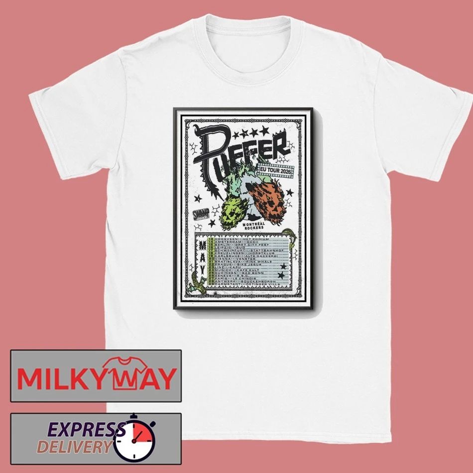 Puffer 2026 EU Tour Poster shirt