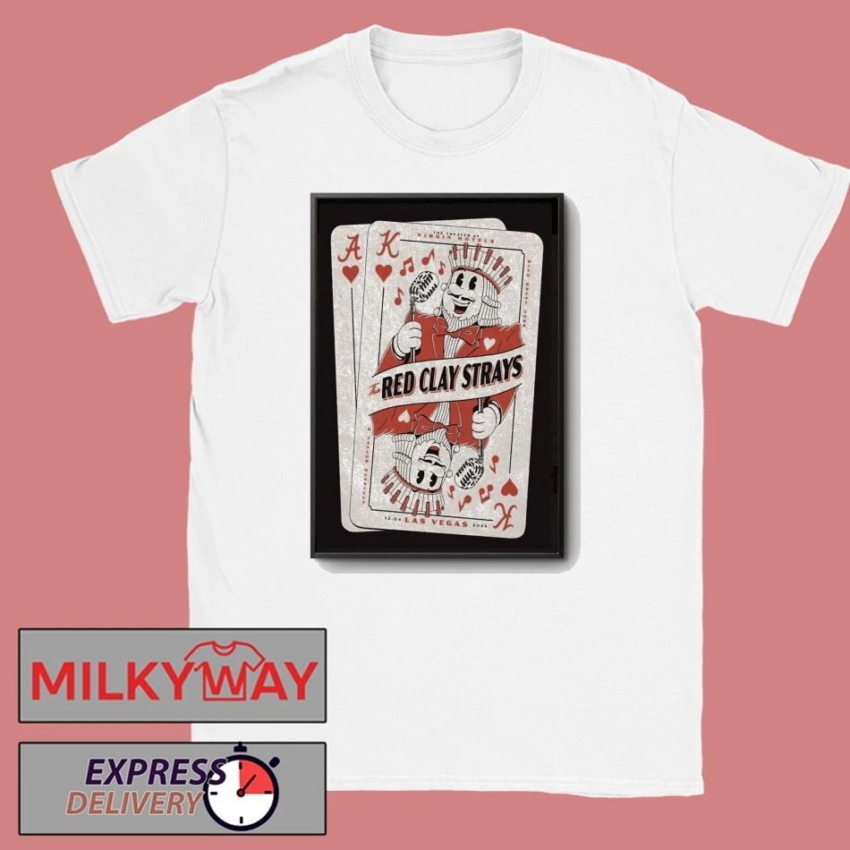 The Red Clay Strays Virgin Hotels On Dec 4 2025 In Las Vegas Poster shirt