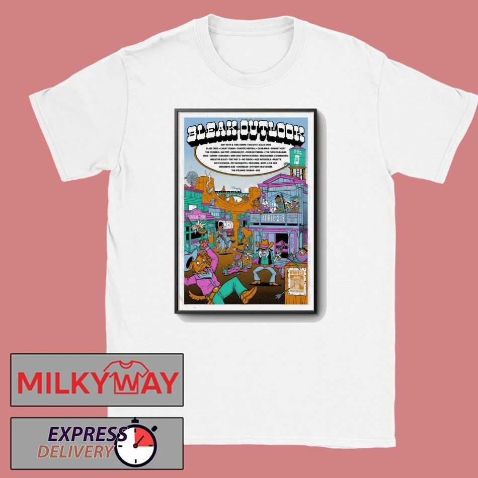 Bleak Outlook Vol 8 4 2-4 5 2026 Tacoma WA Poster shirt