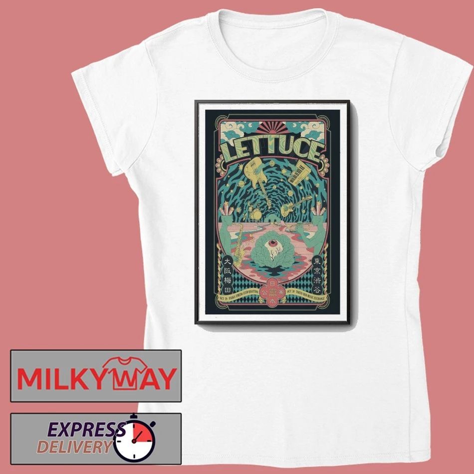 Lettuce Duo Music Exchange. Tokyo, Japan Oct 30, 2025 Poster shirt