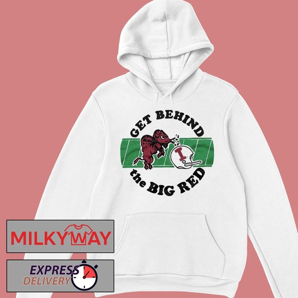 Indiana University Get Behind The Big Red Shirt