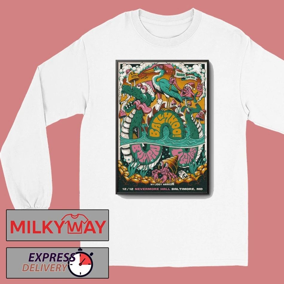 Ballyhoo! Nevermore Hall in Baltimore MD Dec 12 2025 Poster shirt