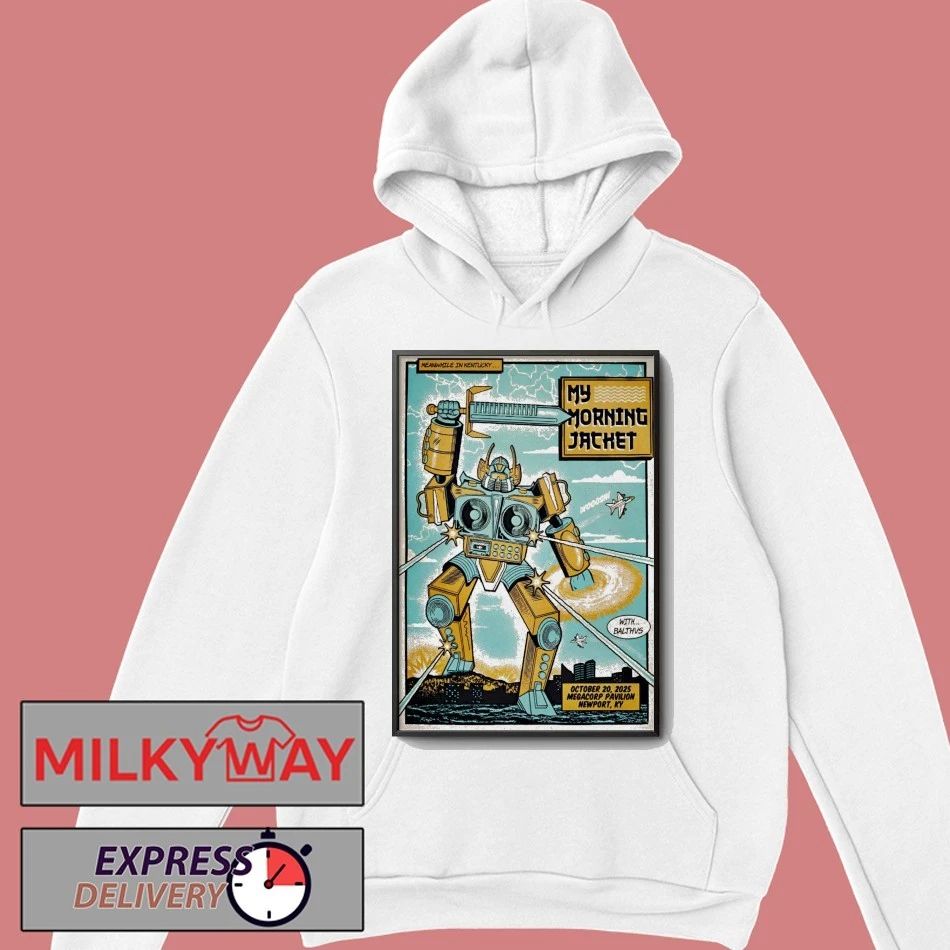 My Morning Jacket At MegaCorp Pavilion On Oct 20 2025 Poster shirt