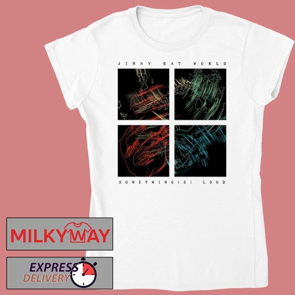 Something Loud Quad Jimmy Eat World New T-Shirt