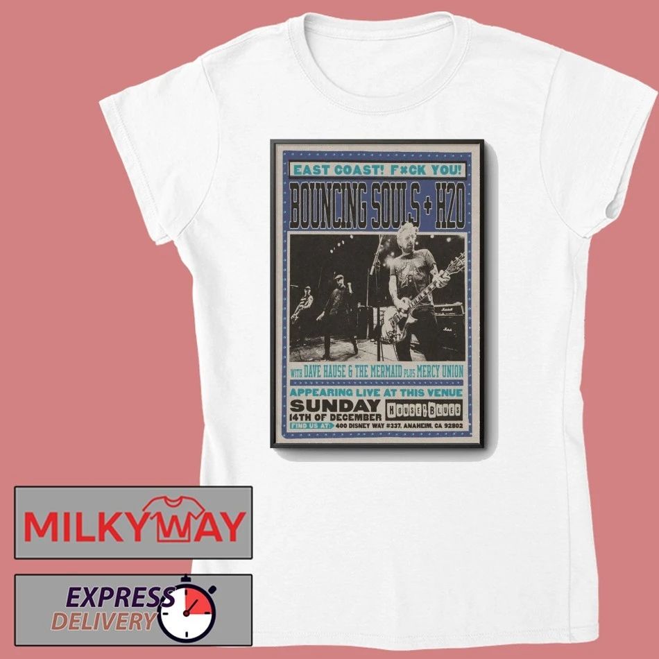 The Bouncing Souls Dec 14 2025 Anaheim CA Poster shirt