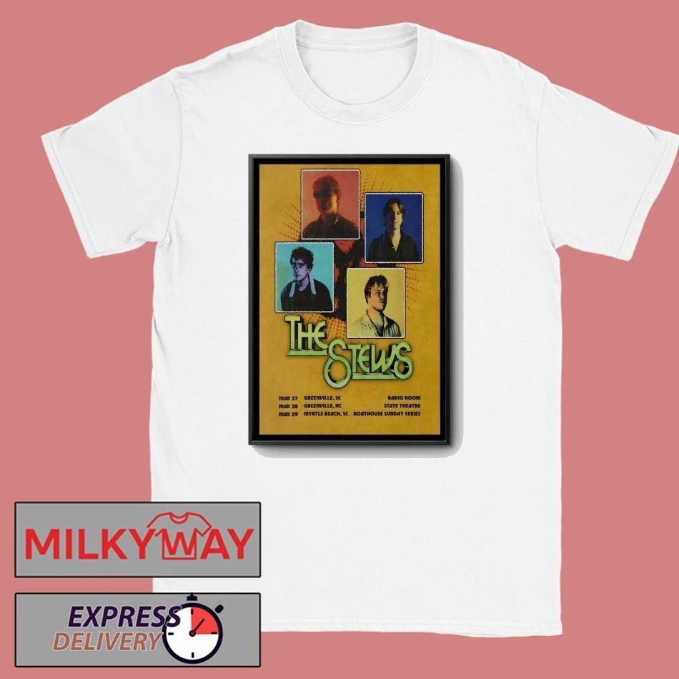 The Stews Mar 27 2026 Greenville SC Poster shirt