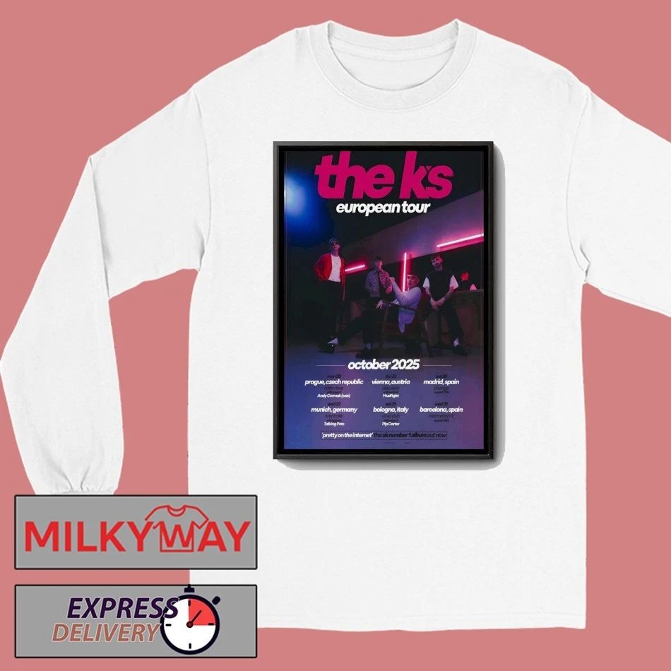 THE K’S Oct 2025 Tour Poster shirt