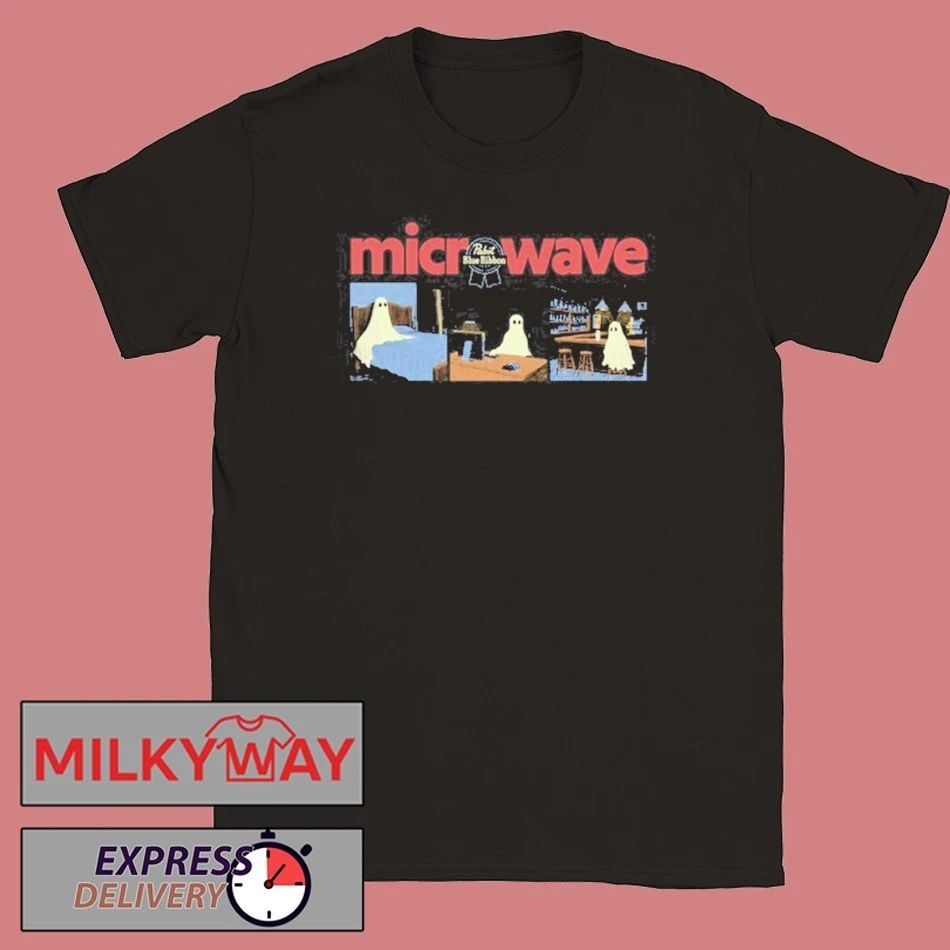 Microwave Pabst Blue Ribbon Collab Shirt
