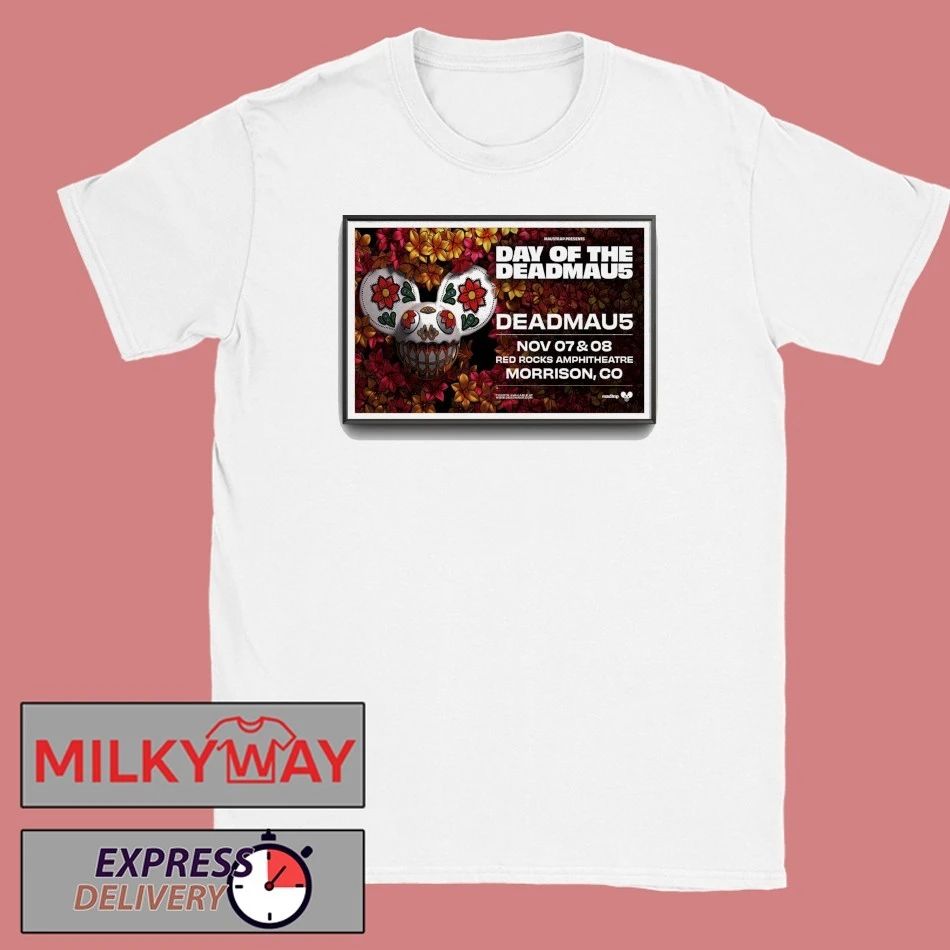 2025 Red Rocks Amphitheatre Day Of The Deadmau5 Poster shirt