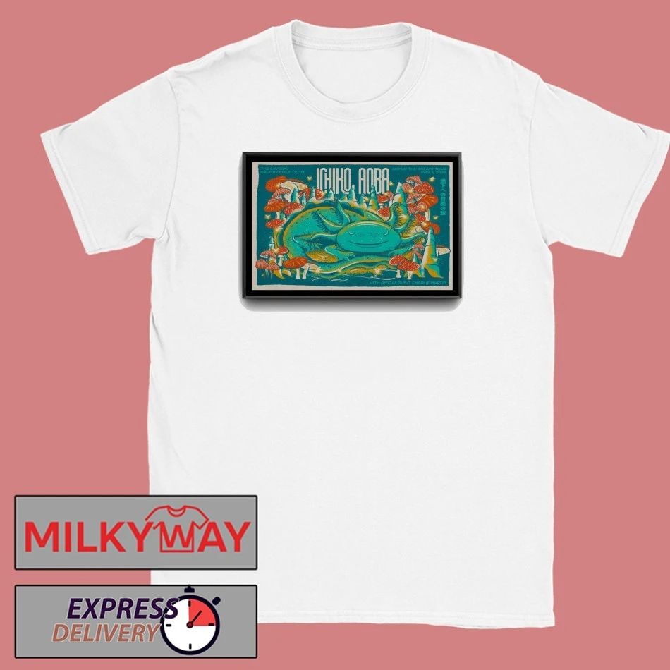 Ichiko Aoba in The Caverns Across The Oceans Tour 2026 Poster shirt