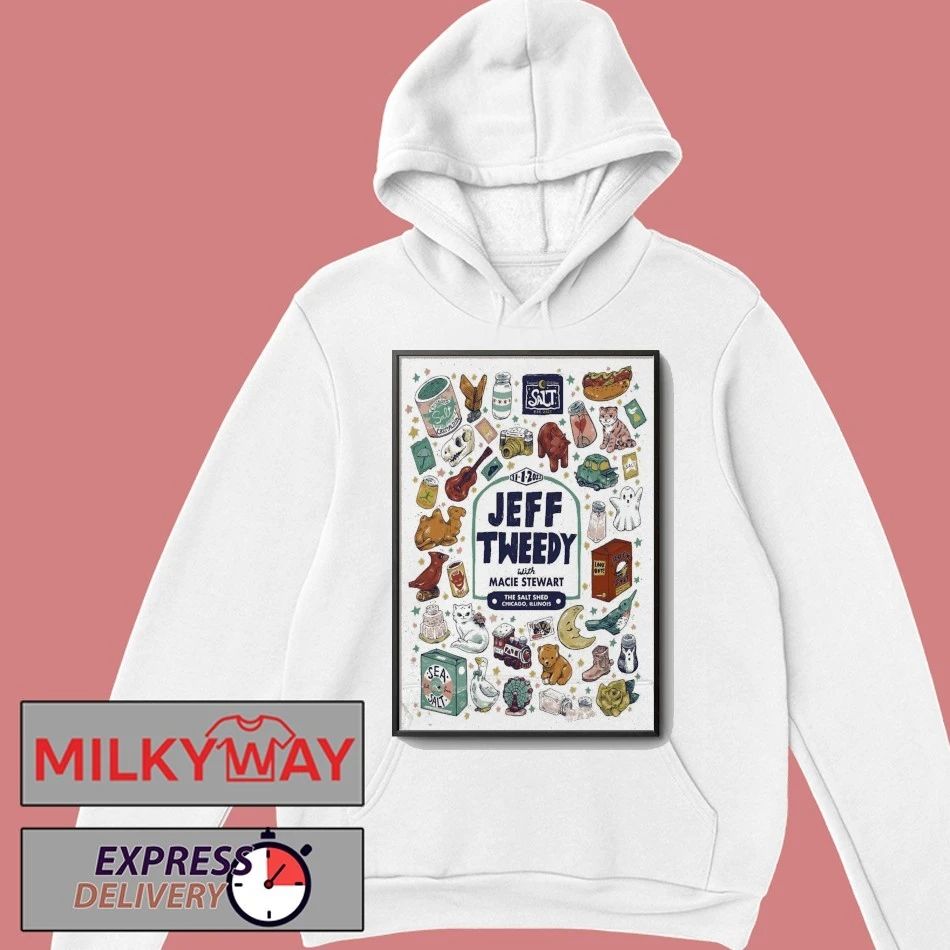 Jeff Tweedy The Salt Shed in Chicago IL Nov 1 2025 Poster shirt