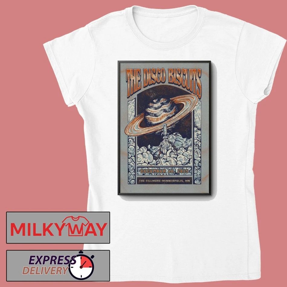 The Disco Biscuits The Fillmore Minneapolis, MN 12.18.2025 Poster shirt