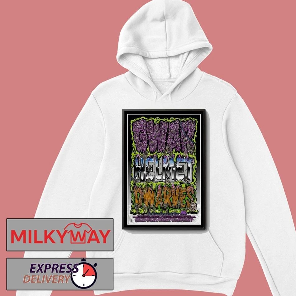 Gwar Helmet Dwarves The Return Of Gor New Tour 2025 Poster shirt