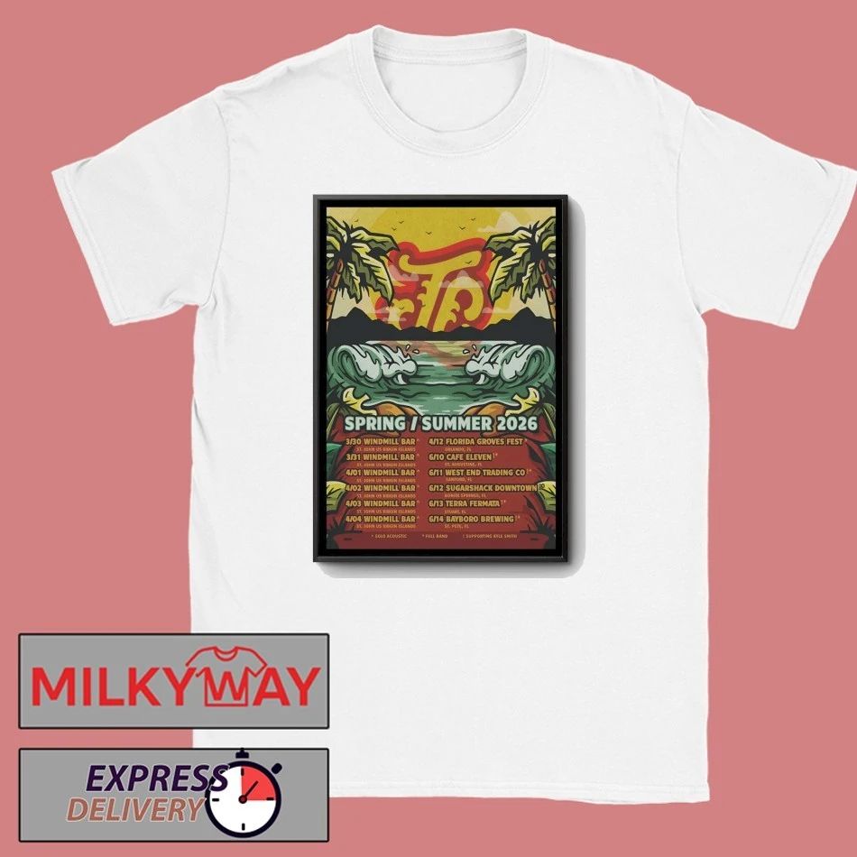 Joey Calderaio 2026 Spring & Summer Tour Poster shirt