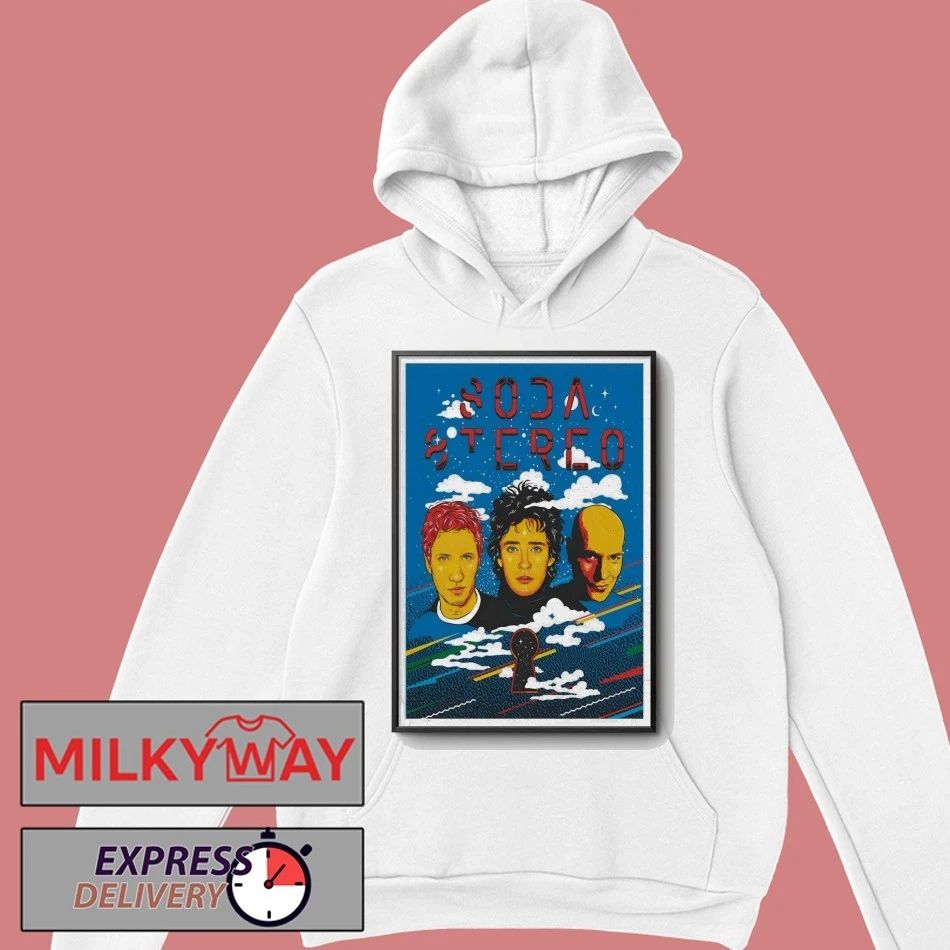 Soda Stereo 2026 Ecos Poster shirt