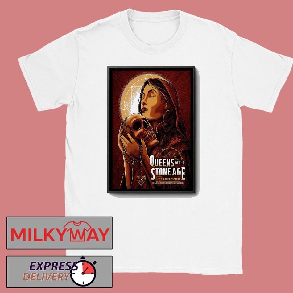 QOTSA Oct 26 2025 Koninklijk Theater Carré, Amsterdam, Netherlands Tour Poster shirt