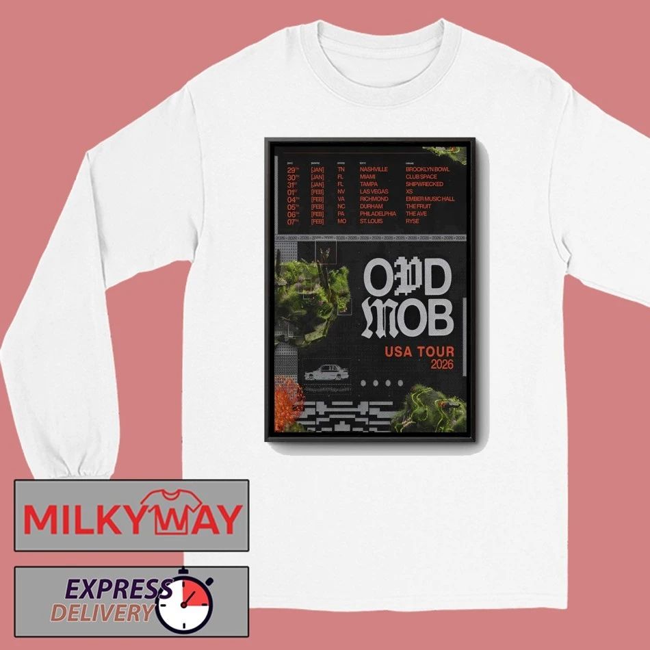 Odd Mob Tour America 2026 Poster shirt