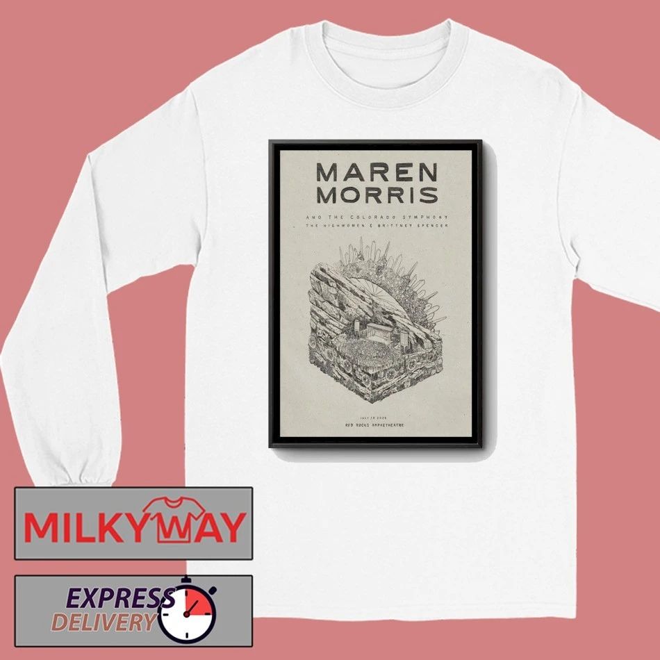 Maren Morris At Red Rocks Amphitheatre On Jul 19 2026 Poster shirt