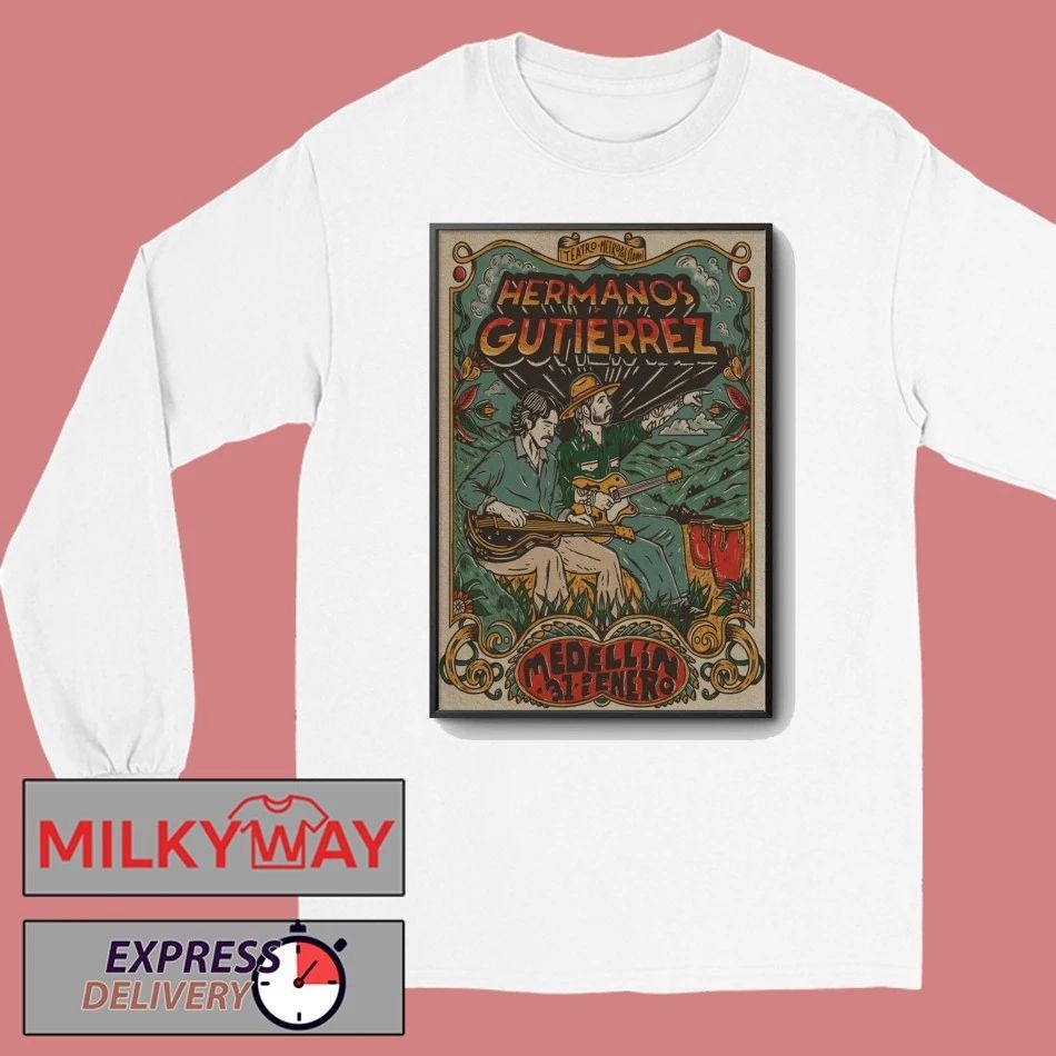 Hermanos Gutiérrez Jan 31 2026 In Medellín, Colombia Tour Poster shirt