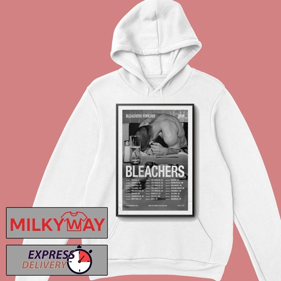 Bleachers Band Forever Tour 2026 Poster shirt