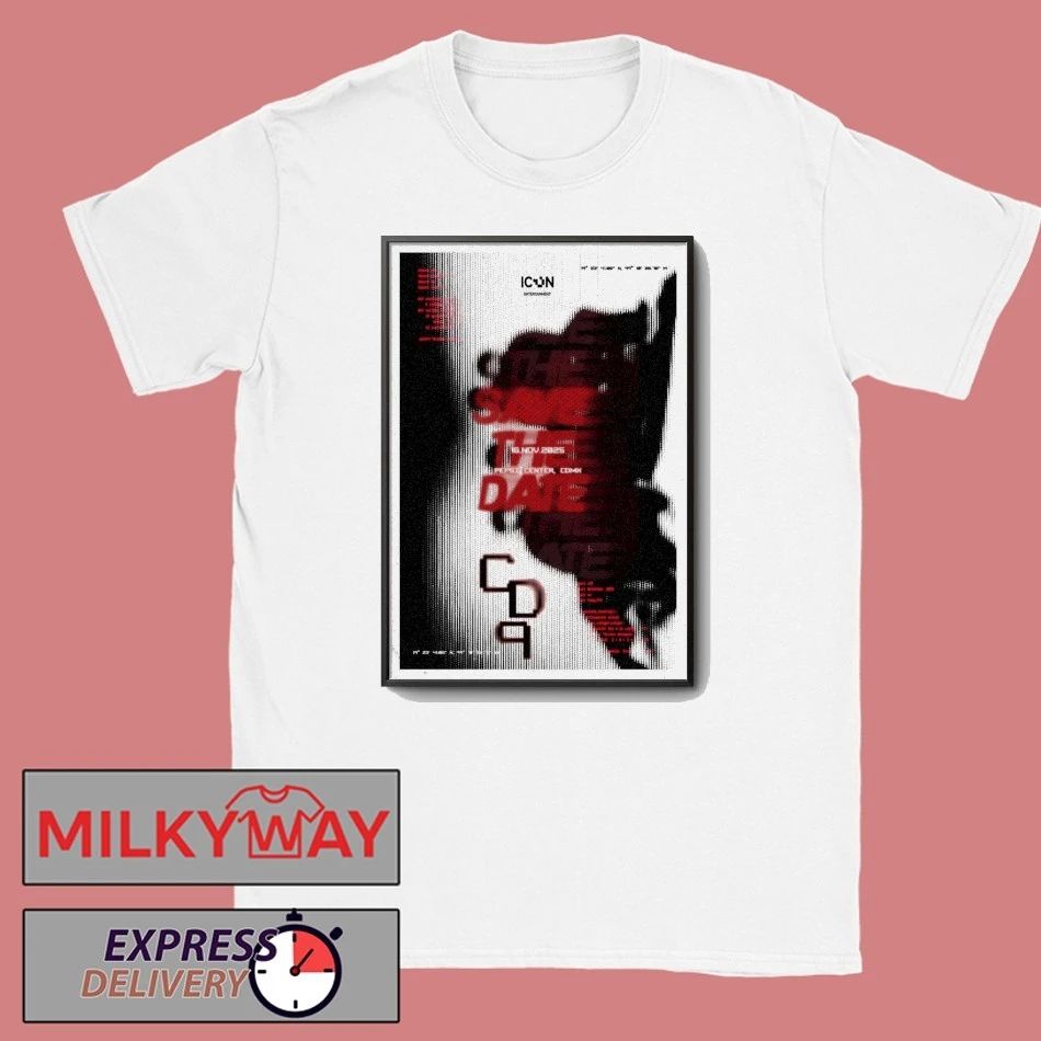 CD9 Band Pepsi Center Mexico City Nov 16 2025 Show Poster shirt