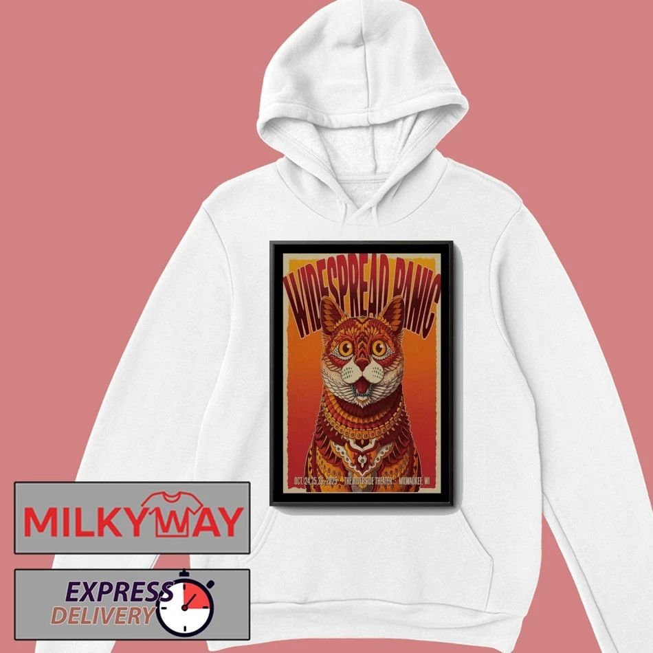 Poster Widespread Panic Tour Milwaukee, Wisconsin 24-26 Oct 2025 shirt