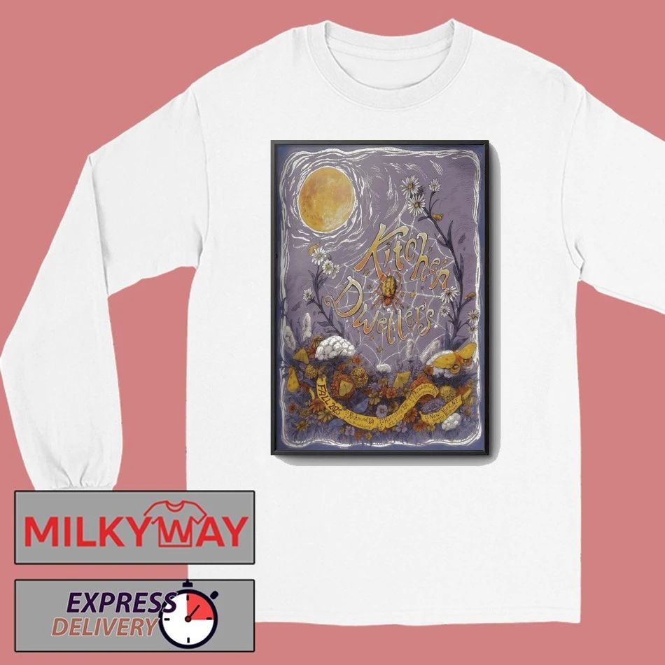 Kitchen Dwellers Nov 5 2025 Richmond VA Poster shirt