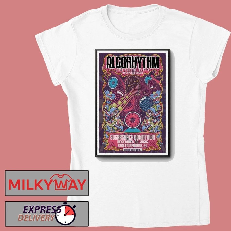 Algorhythm Poster Bonita Spring, FL Dec 30 2025 shirt
